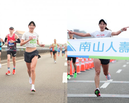 玉兔女神勇奪半馬冠軍